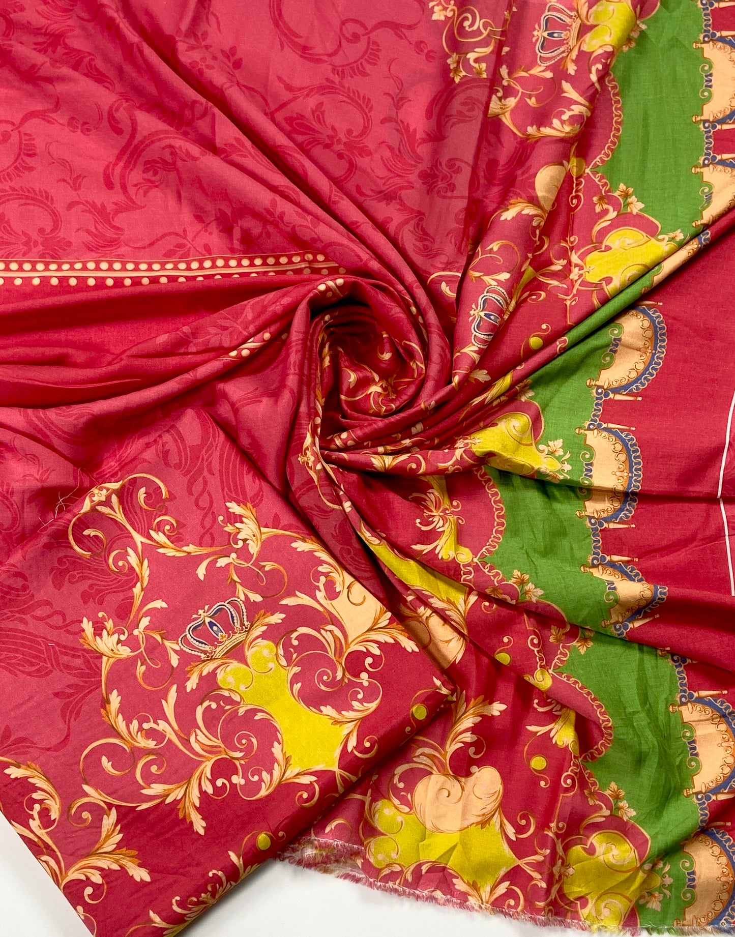 Nishat Digital Printed Linen Shirt-1PC