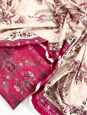 Mausummery Digital Printed Linen 3PC