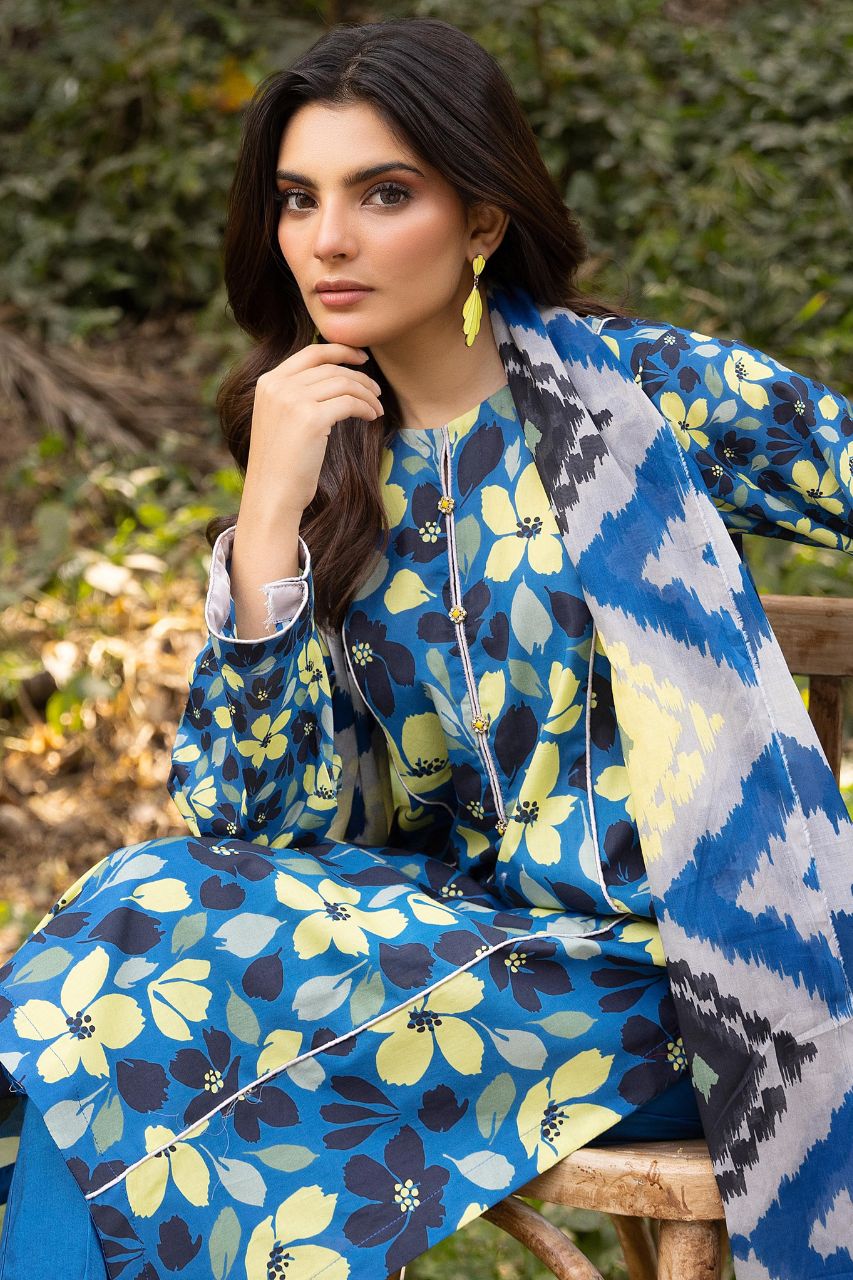 Heer By Legends Printed Lawn 3PC