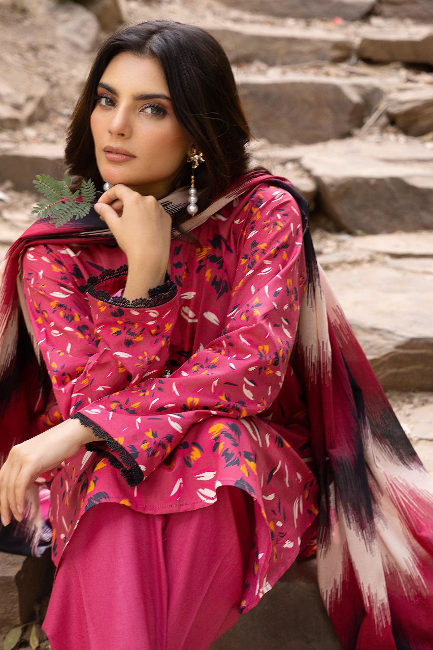 Heer By Legends Printed Lawn 3PC