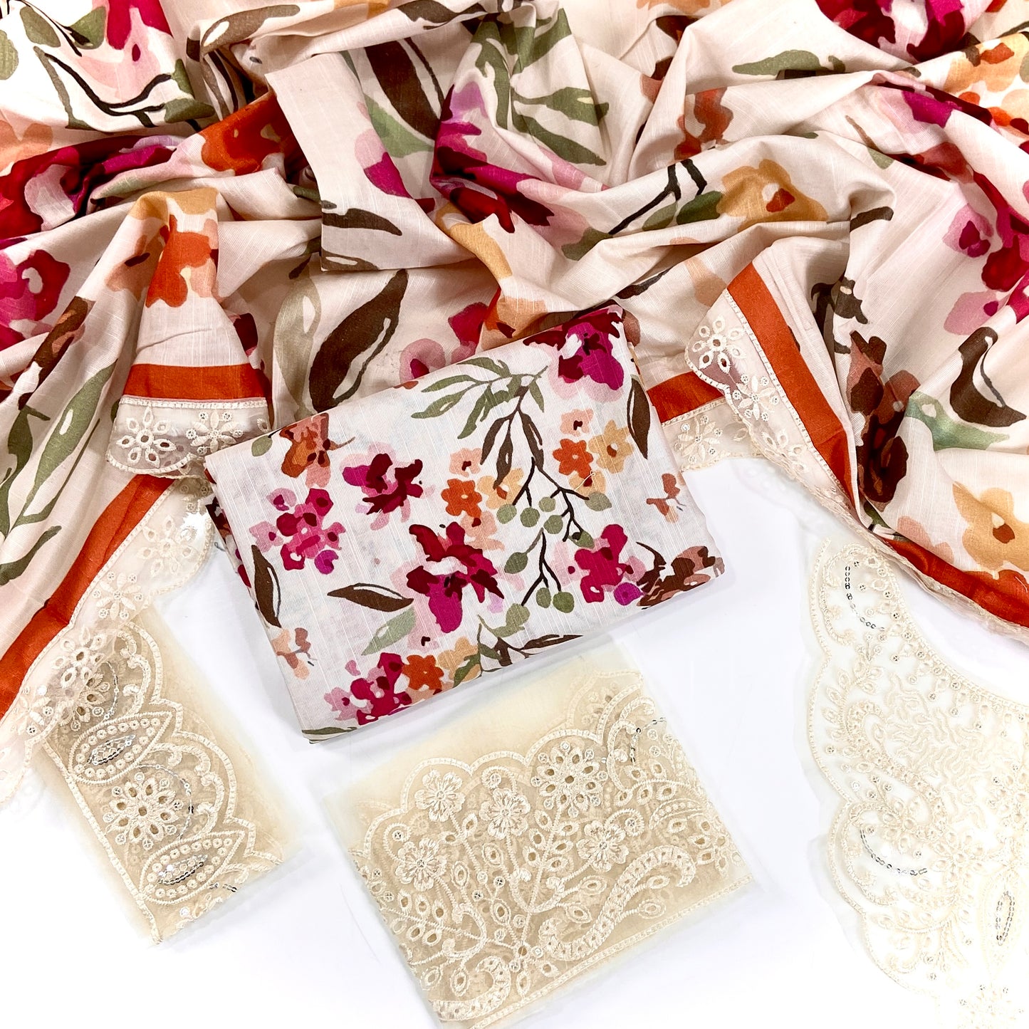 Crimson Emb Digital Printed Khaddar 3PC