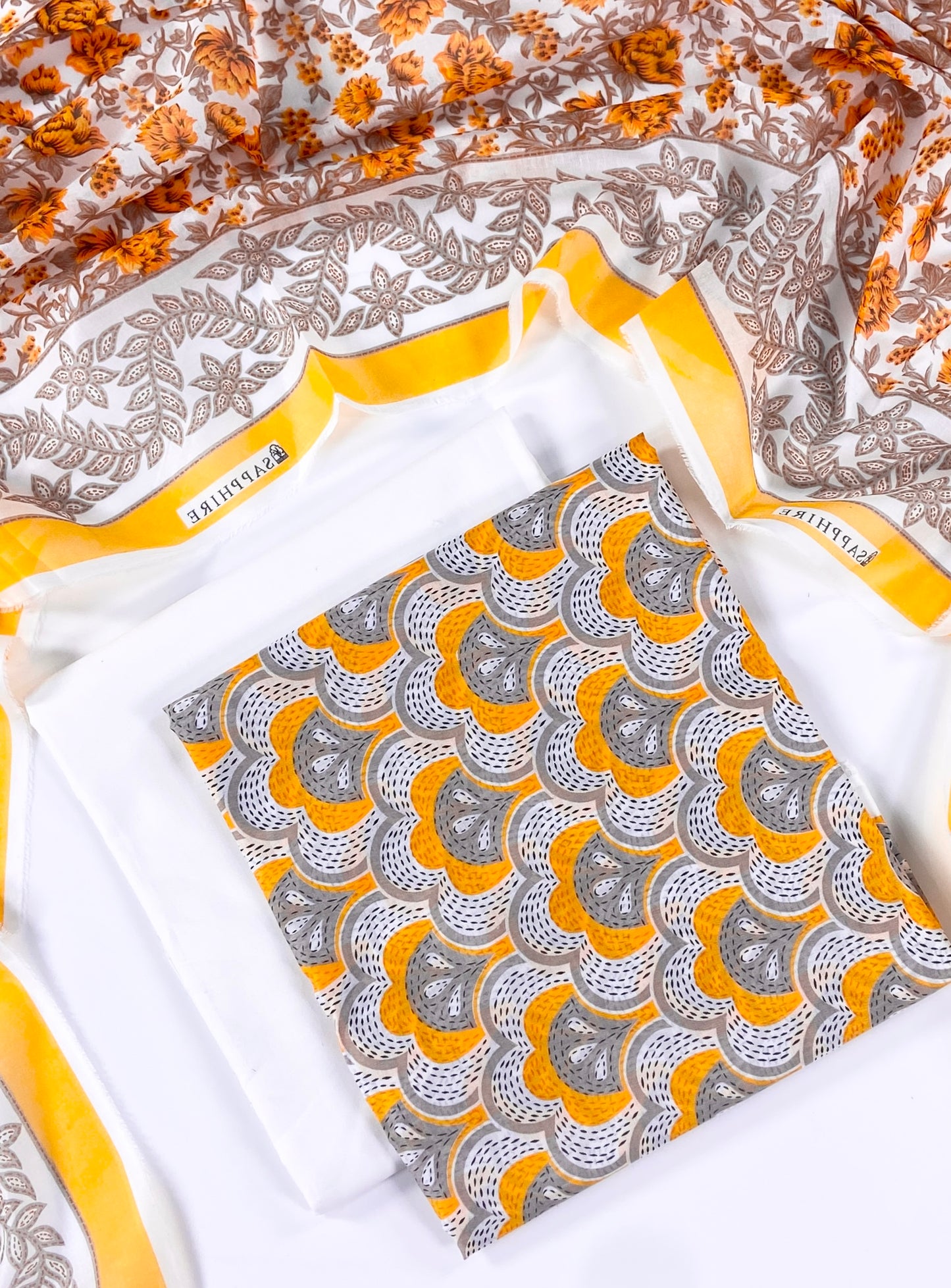 Sapphire Day to Day Digital Printed Lawn 3PC