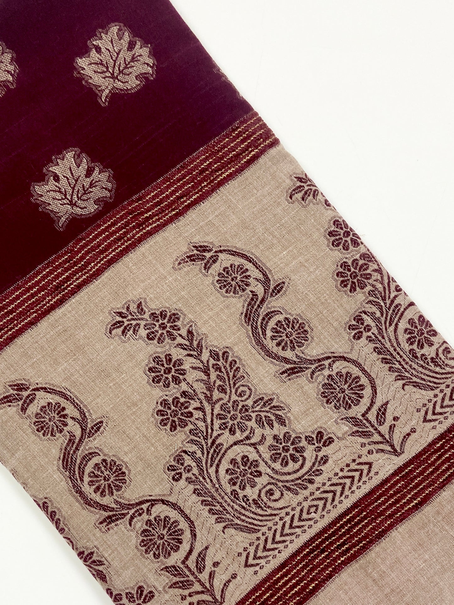 Pashmina Kinari Velvet Shawl