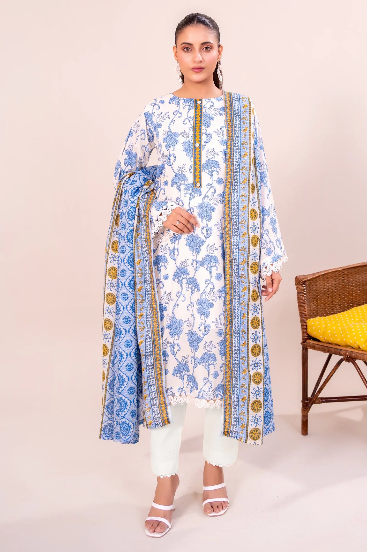 Sohaye By Diners Digital Printed Lawn 3PC