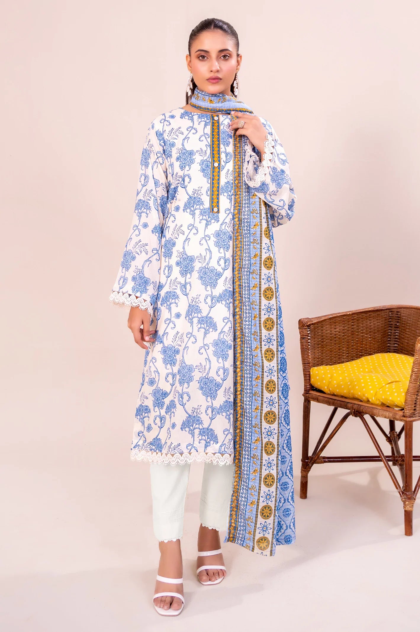 Sohaye By Diners Digital Printed Lawn 3PC