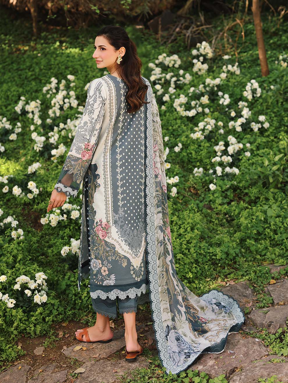 Jade By Firdous Digital Printed Lawn 3PC