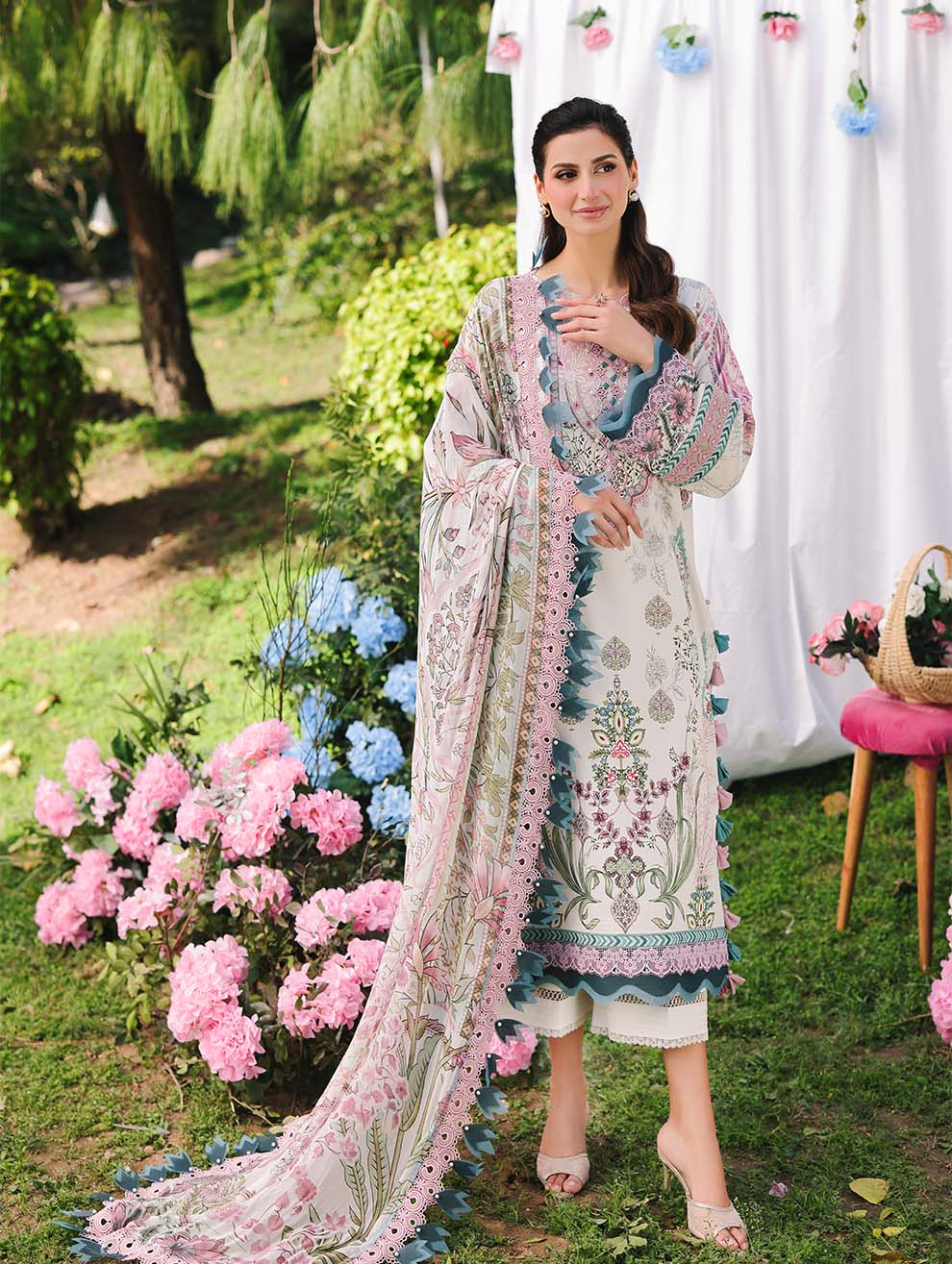 Jade By Firdous Digital Printed Lawn 3PC