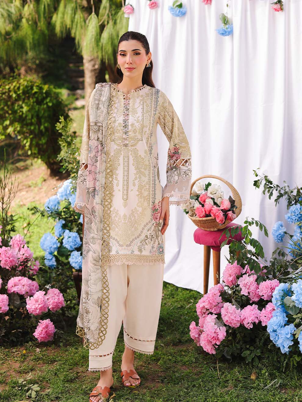 Jade By Firdous Digital Printed Lawn 3PC
