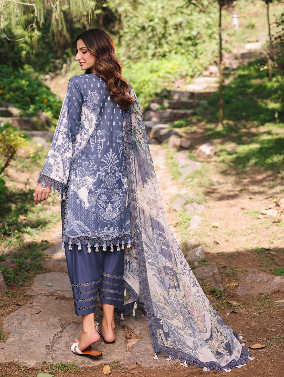 Jade By Firdous Digital Printed Lawn 3PC