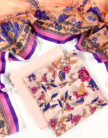 Sapphire Day to Day Digital Printed Lawn 3PC