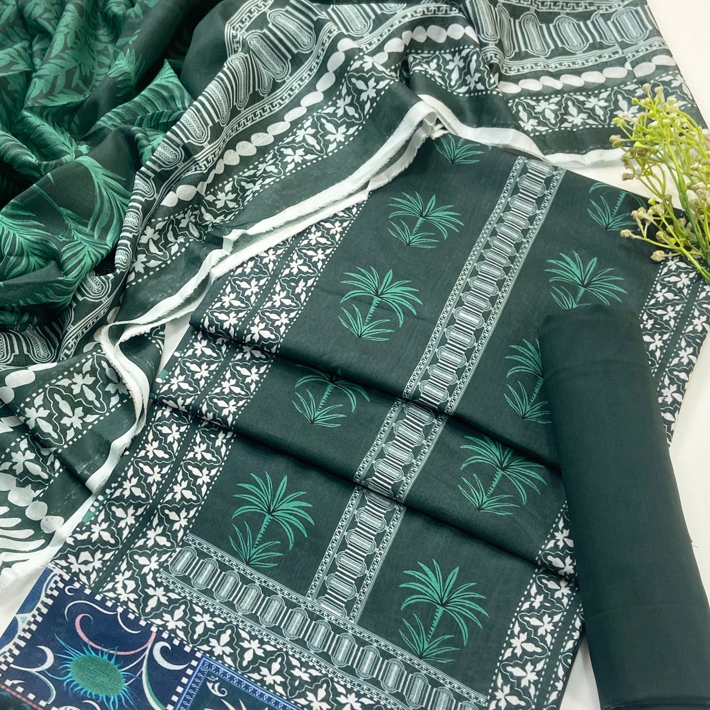 Beechtree Summer Digital Printed Lawn 3PC