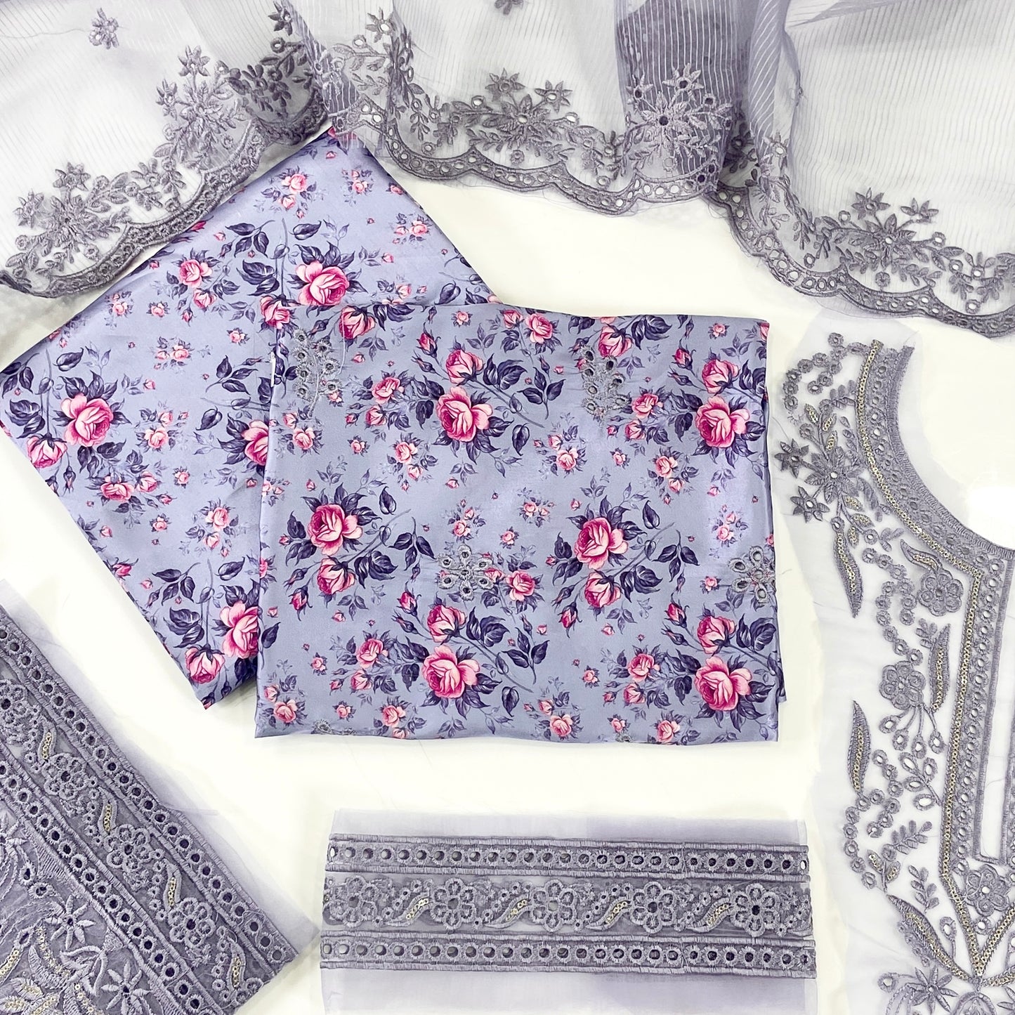 Charizma Luxury Silk With Patches