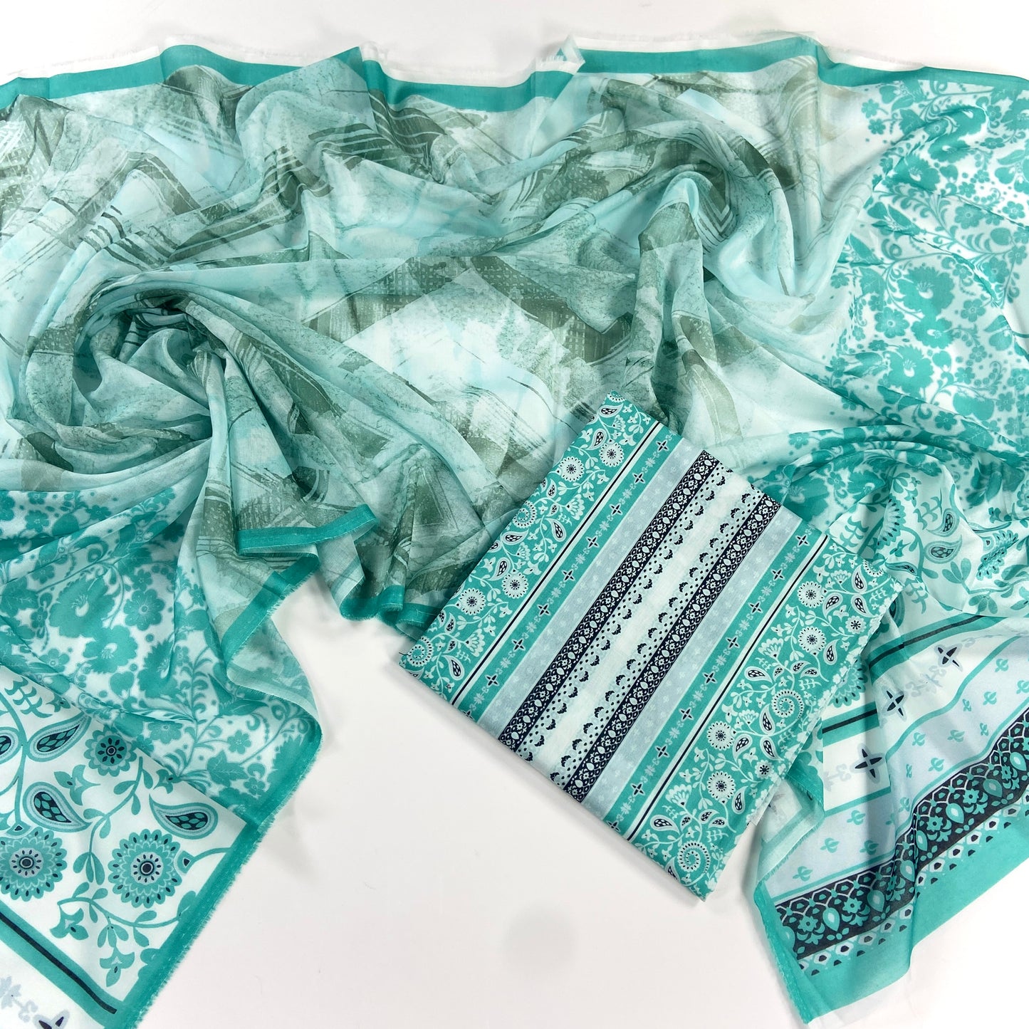 Edenrobe Digital Printed Lawn-2PC