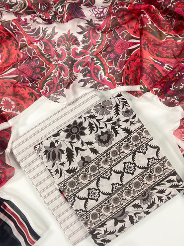 Charizma Premium Digital Printed Lawn 3PC