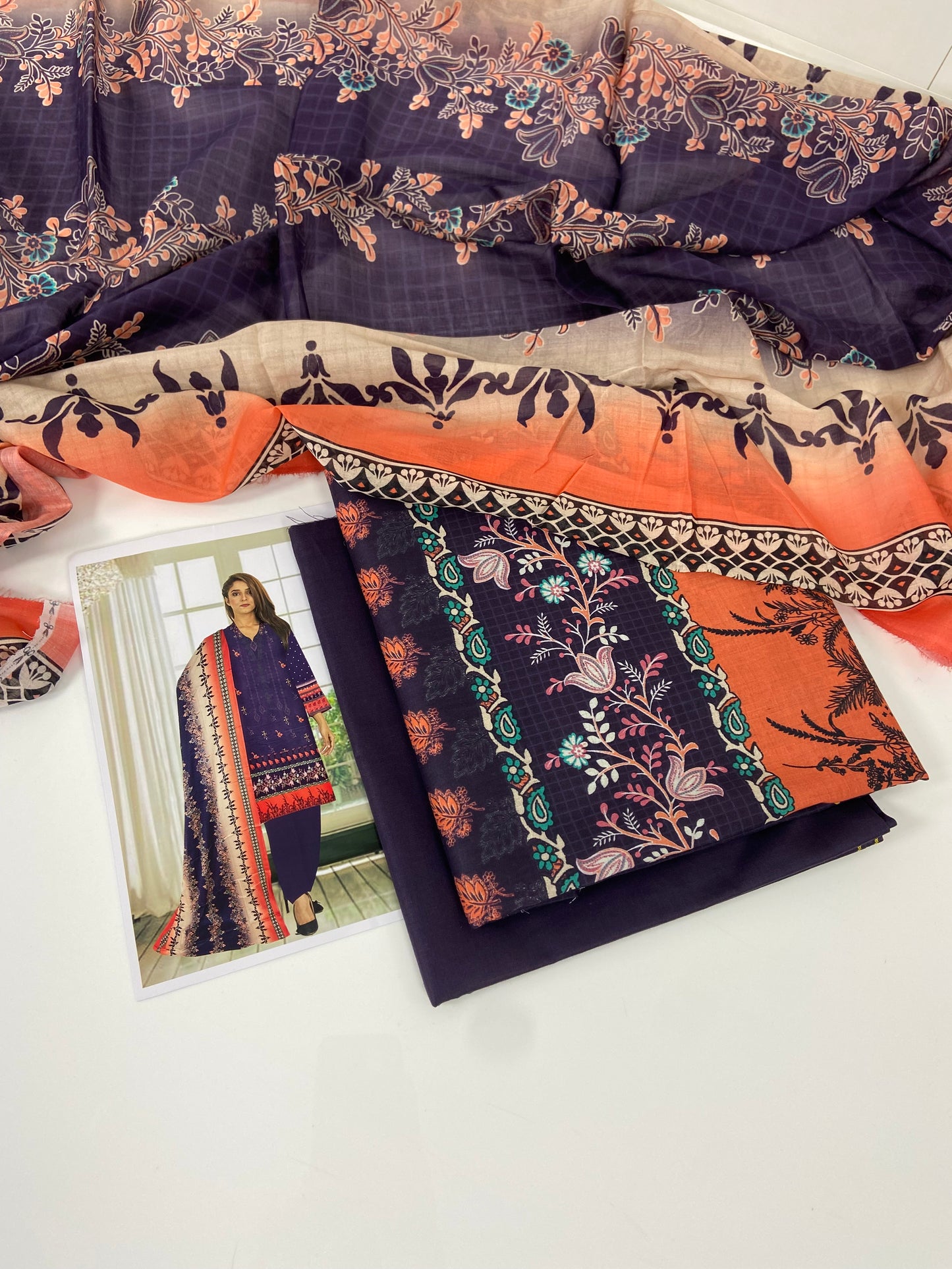 Khaadi Printed Lawn 3-PC