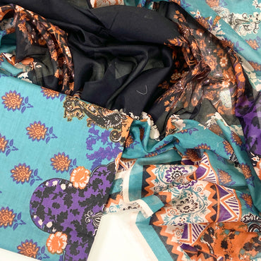 Digital Printed Shirt Dupatta Lawn 2PC