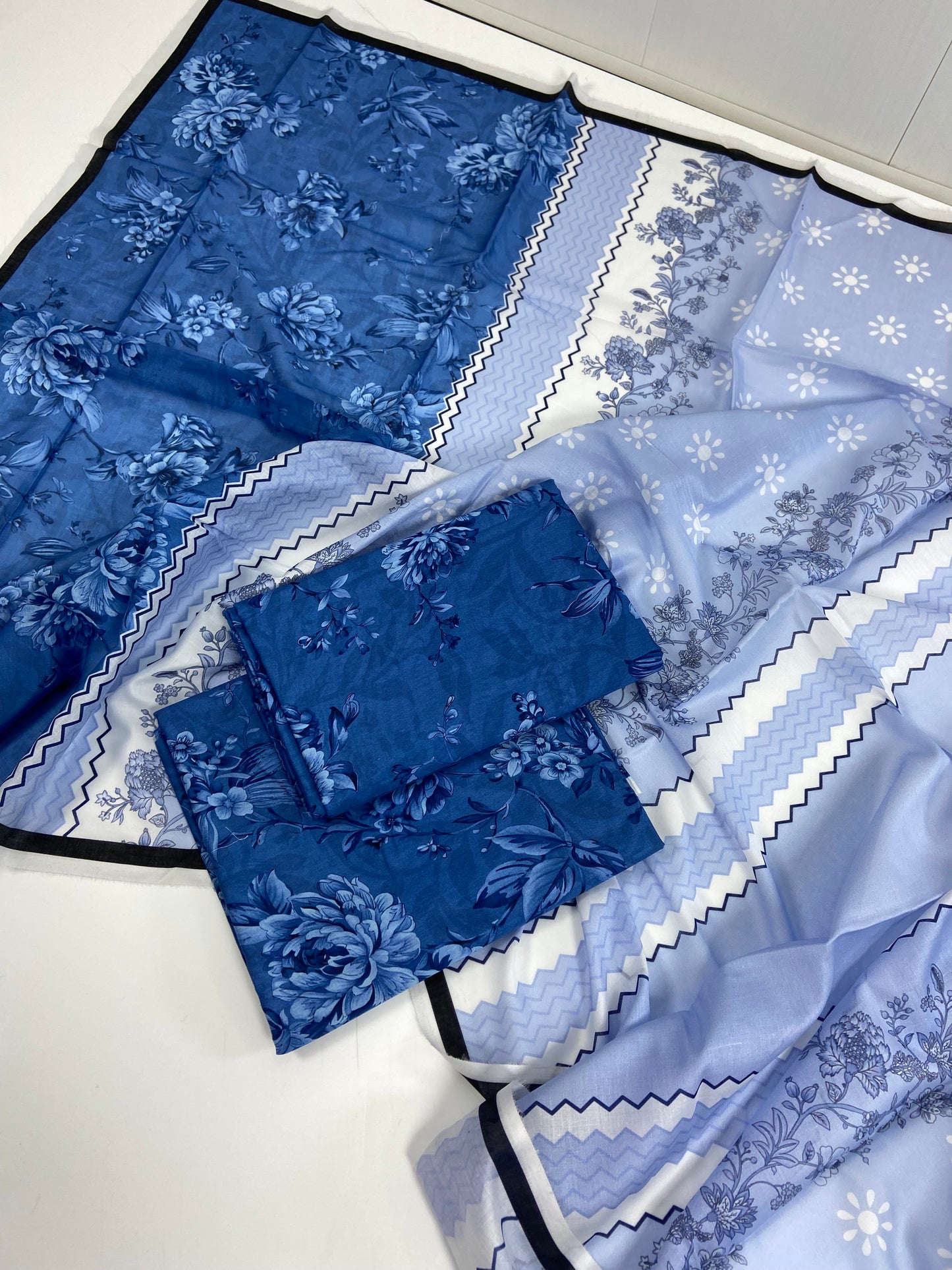 Baroque All Over Digital Printed Lawn 3-PC