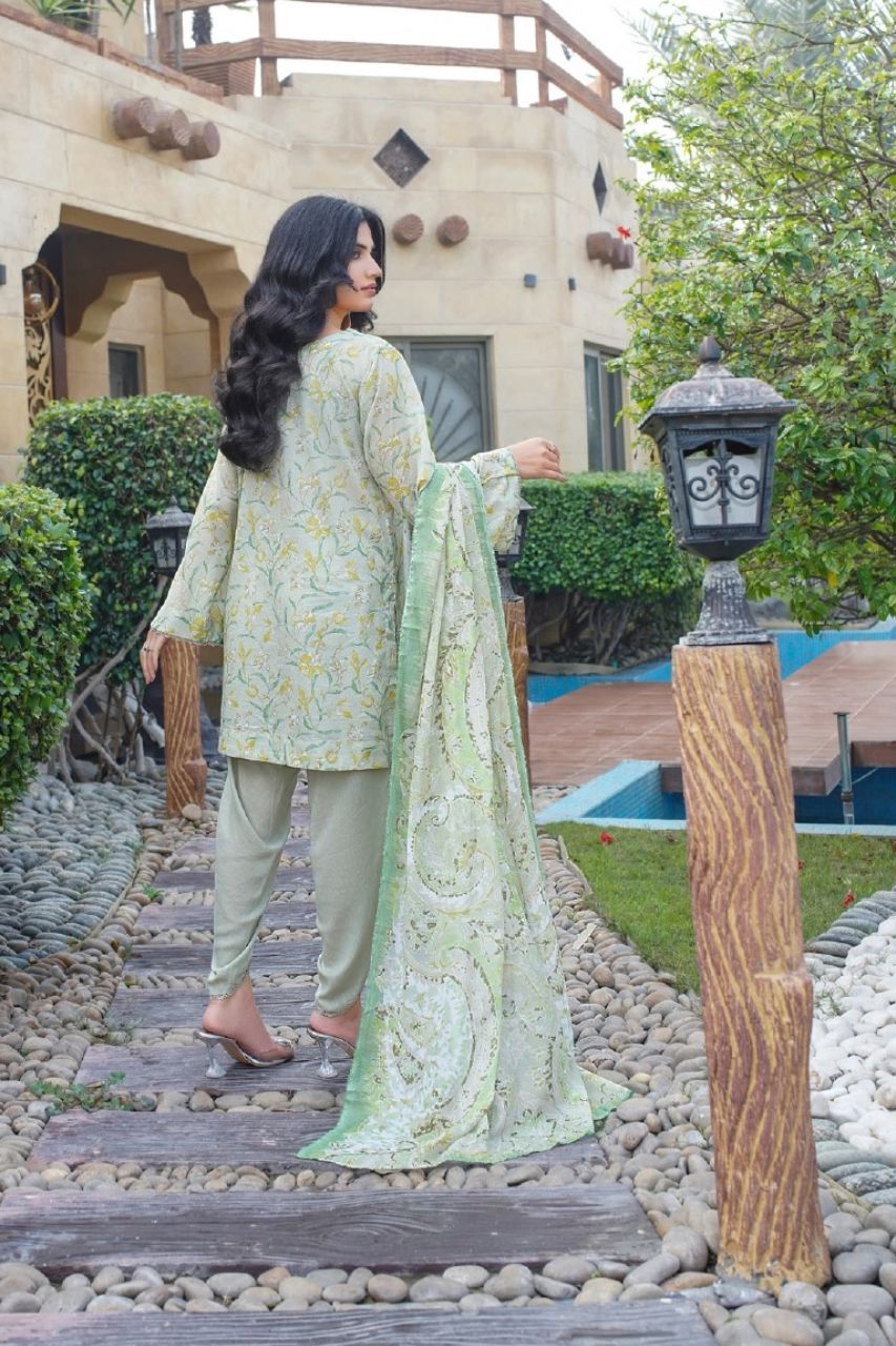 Madham By Lala Digital Printed Lawn 3PC