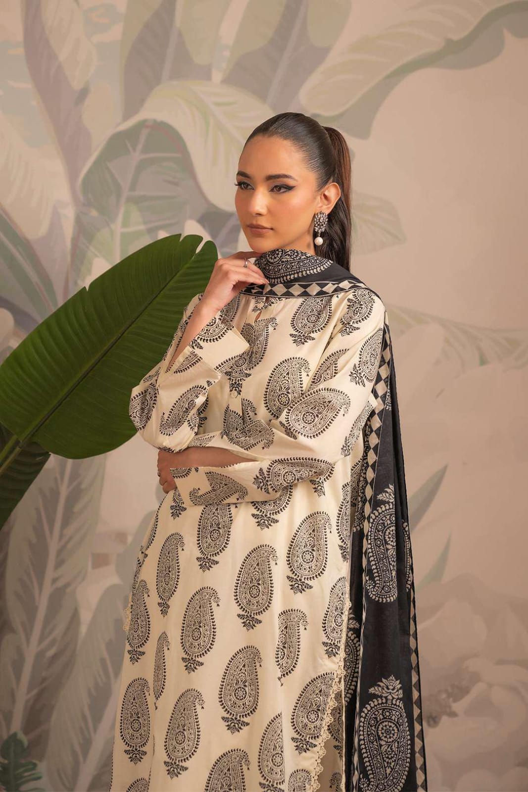 Beyond East Printed Lawn 3-PC