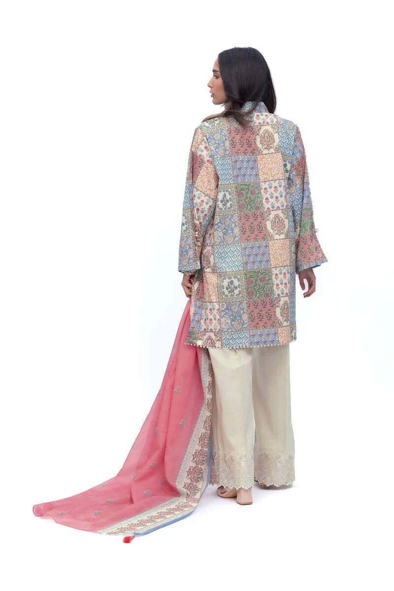 Khaadi Digital Printed Lawn 3PC