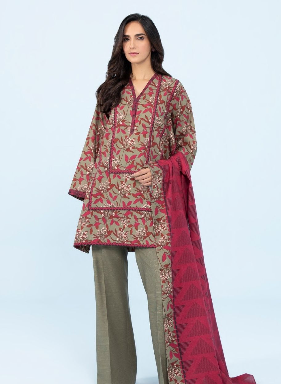 Sapphire Digital Printed Lawn 3PC