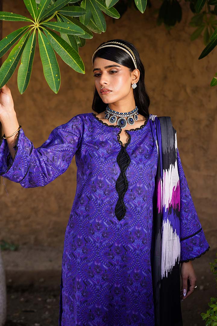 Paltar Digital Printed Lawn 3PC