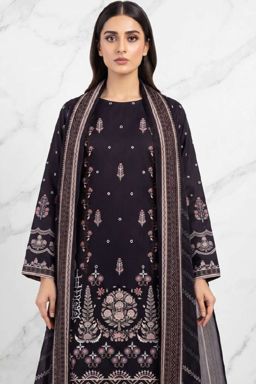 Anaya Digital Printed Linen 3PC