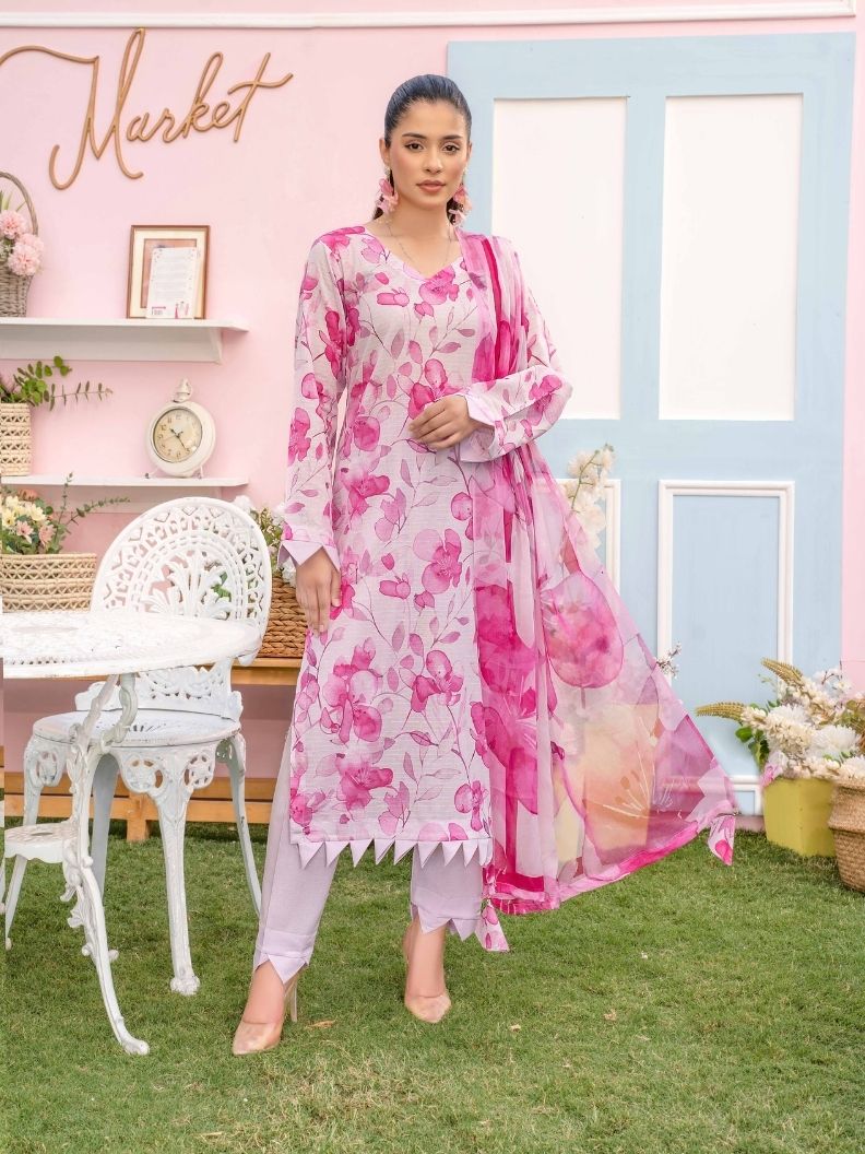 Sunset by Rajwan Digital Printed Lawn 3PC