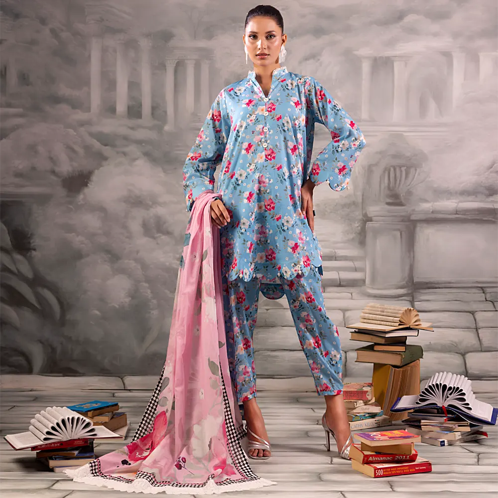 Salina Separates By Regalia Chp-1 Digital Printed Lawn 3PC