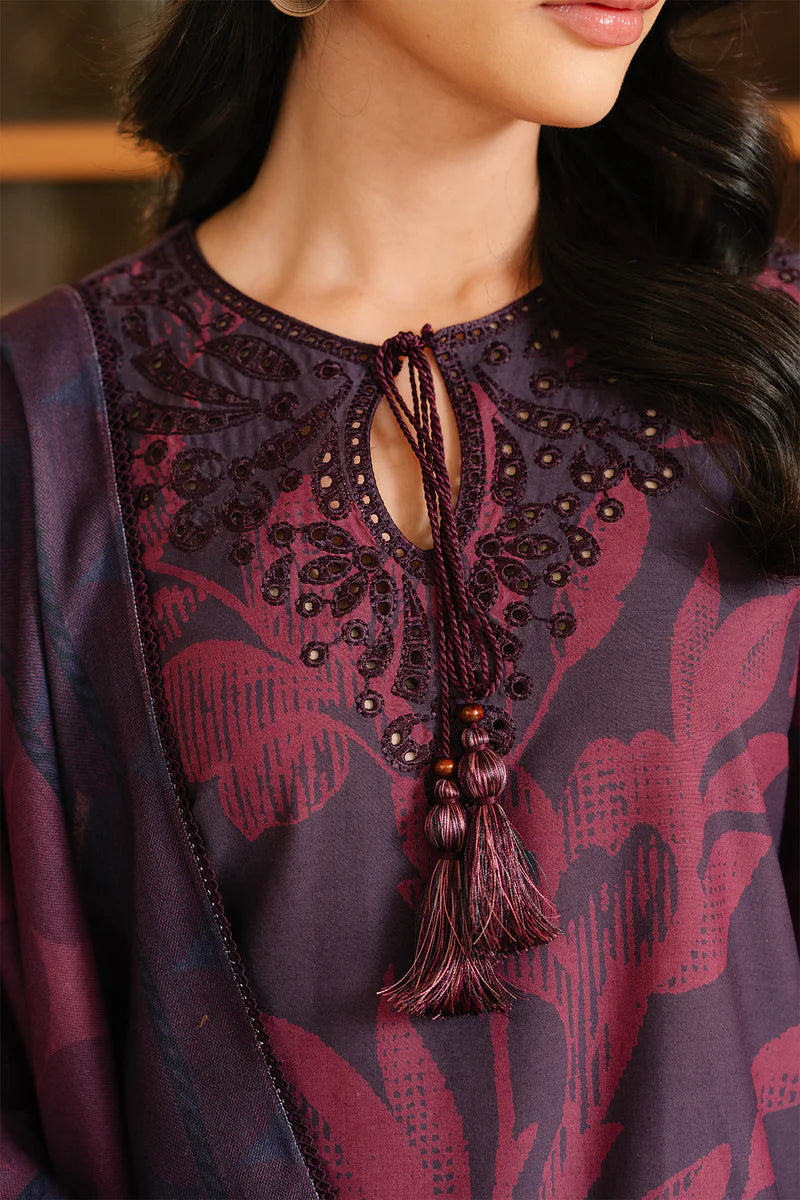 Jazmin Digital Printed All Over 3-PC