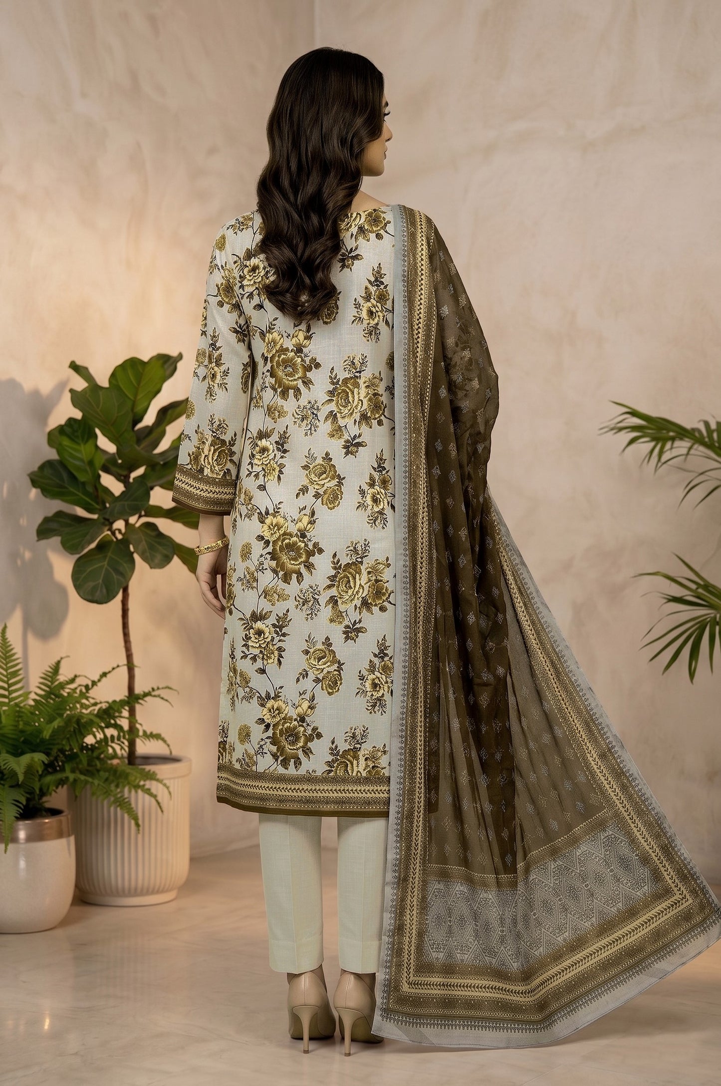 Riwaaz By Anaya Noor Printed and Emb Lawn 3PC