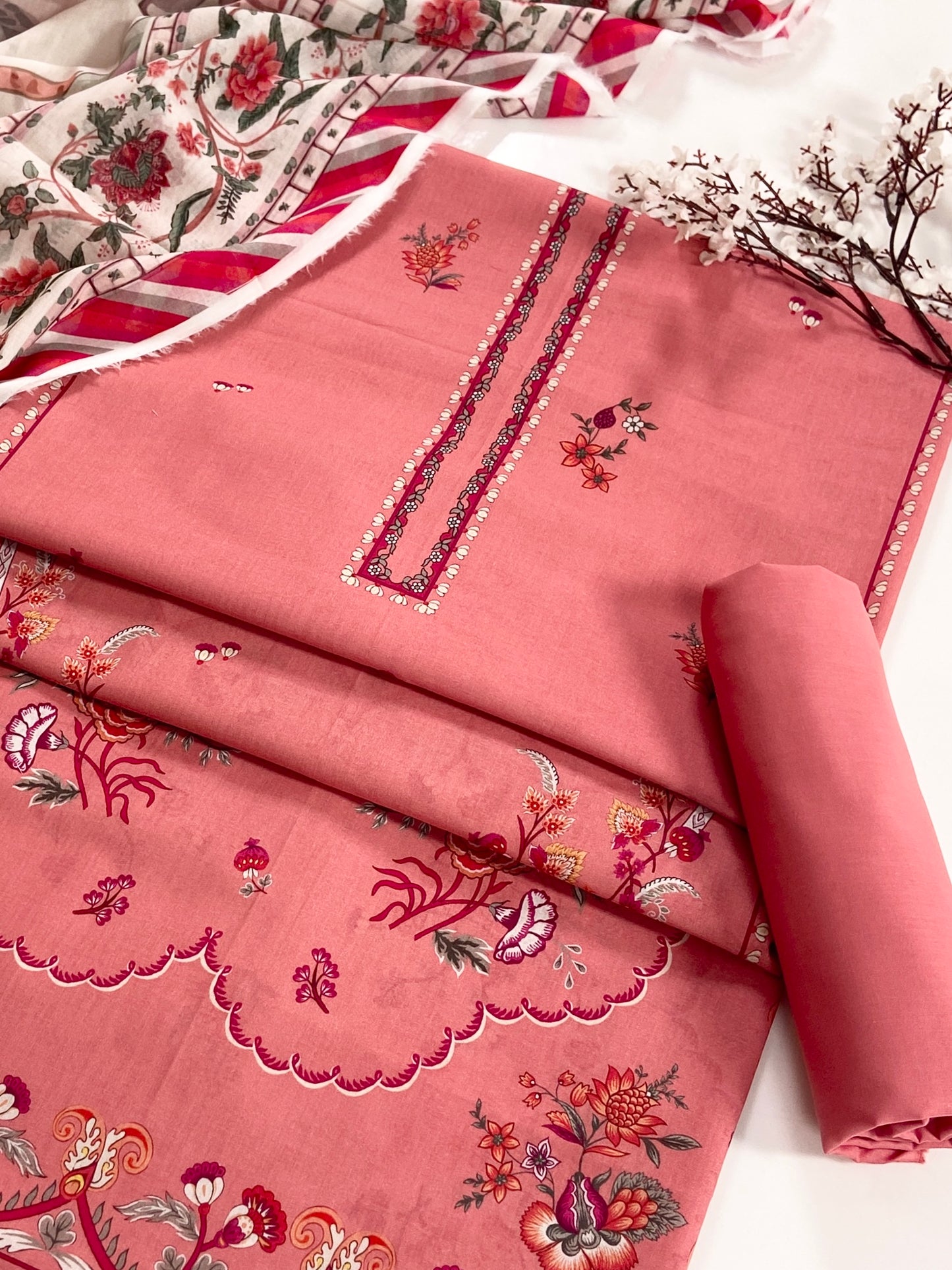 Parishay By Shanaya Digital Printed Lawn 3PC