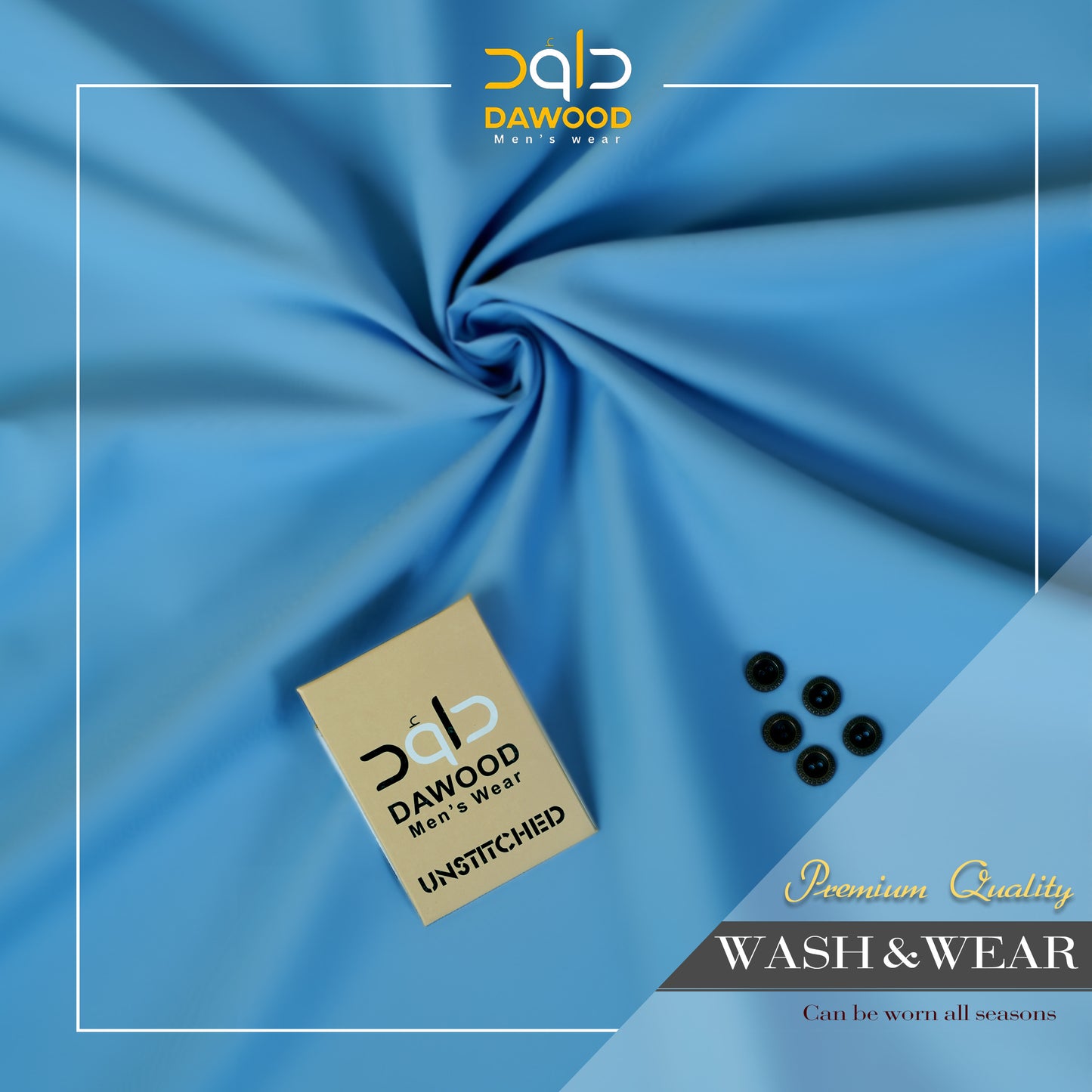 Dawood Men’s Wear – Ocean Blue