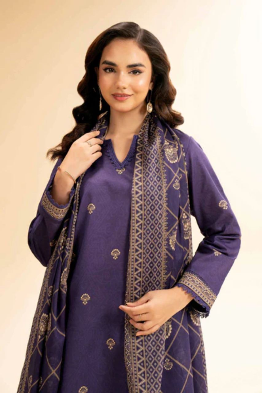 Nishat Digital Printed Lawn 3PC