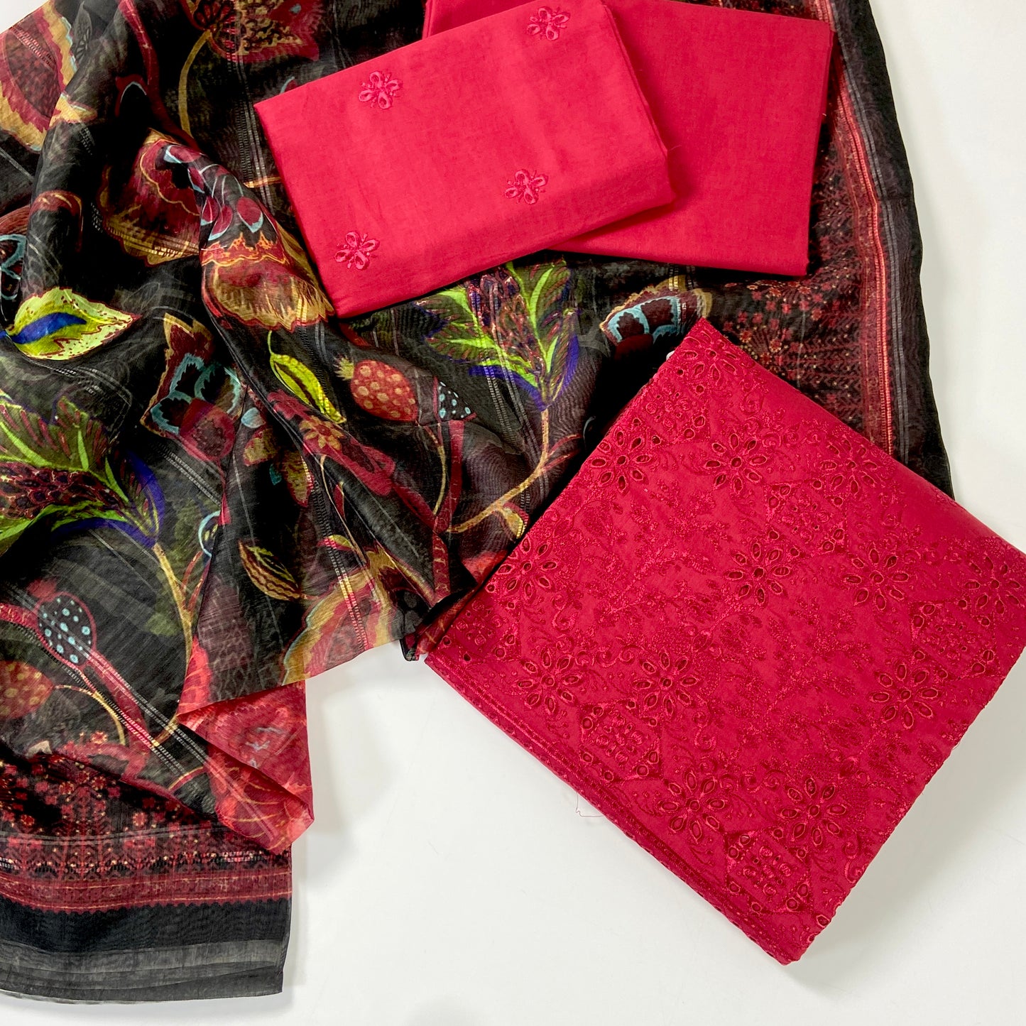 Chikenkari Anaya Noor Lawn 3-PC
