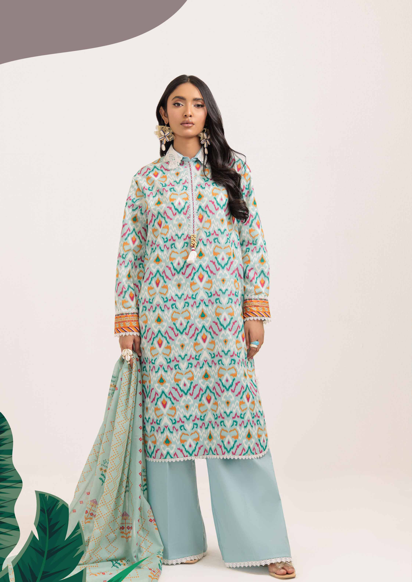 Bonanza Satrangi Digital Printed Lawn 3PC