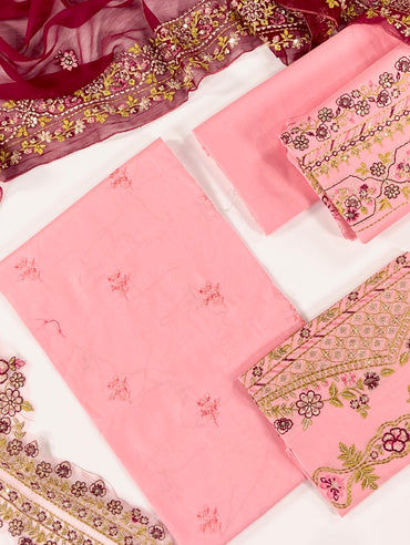Agha Noor Luxury Embroidered Lawn 3PC