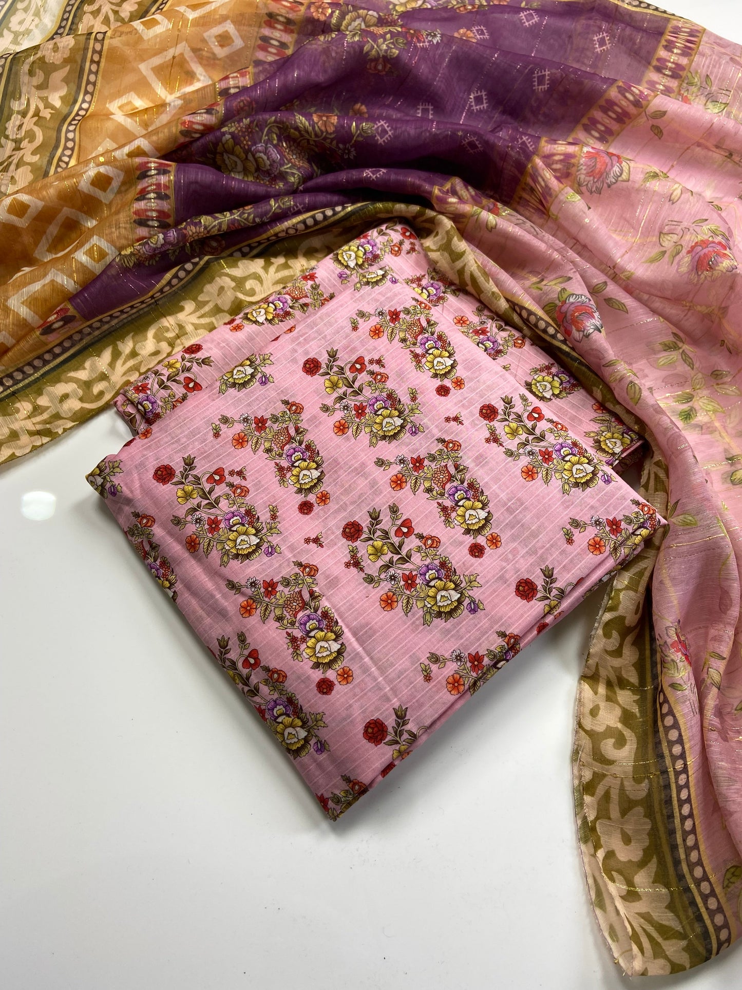 Bareeze Printed Lawn with Seq Dupatta 3-PC