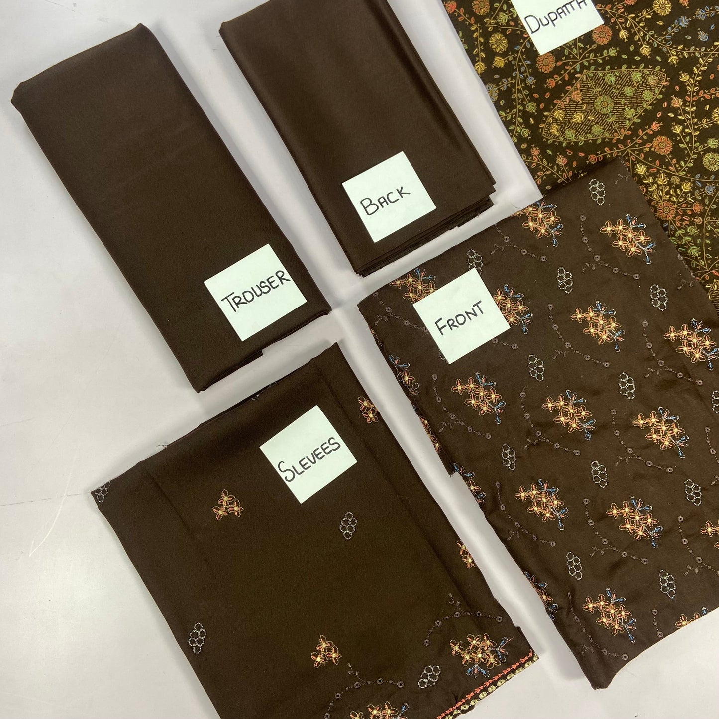 Sui Dhaga By Hajvery Embroidered Dhanak 3-PC