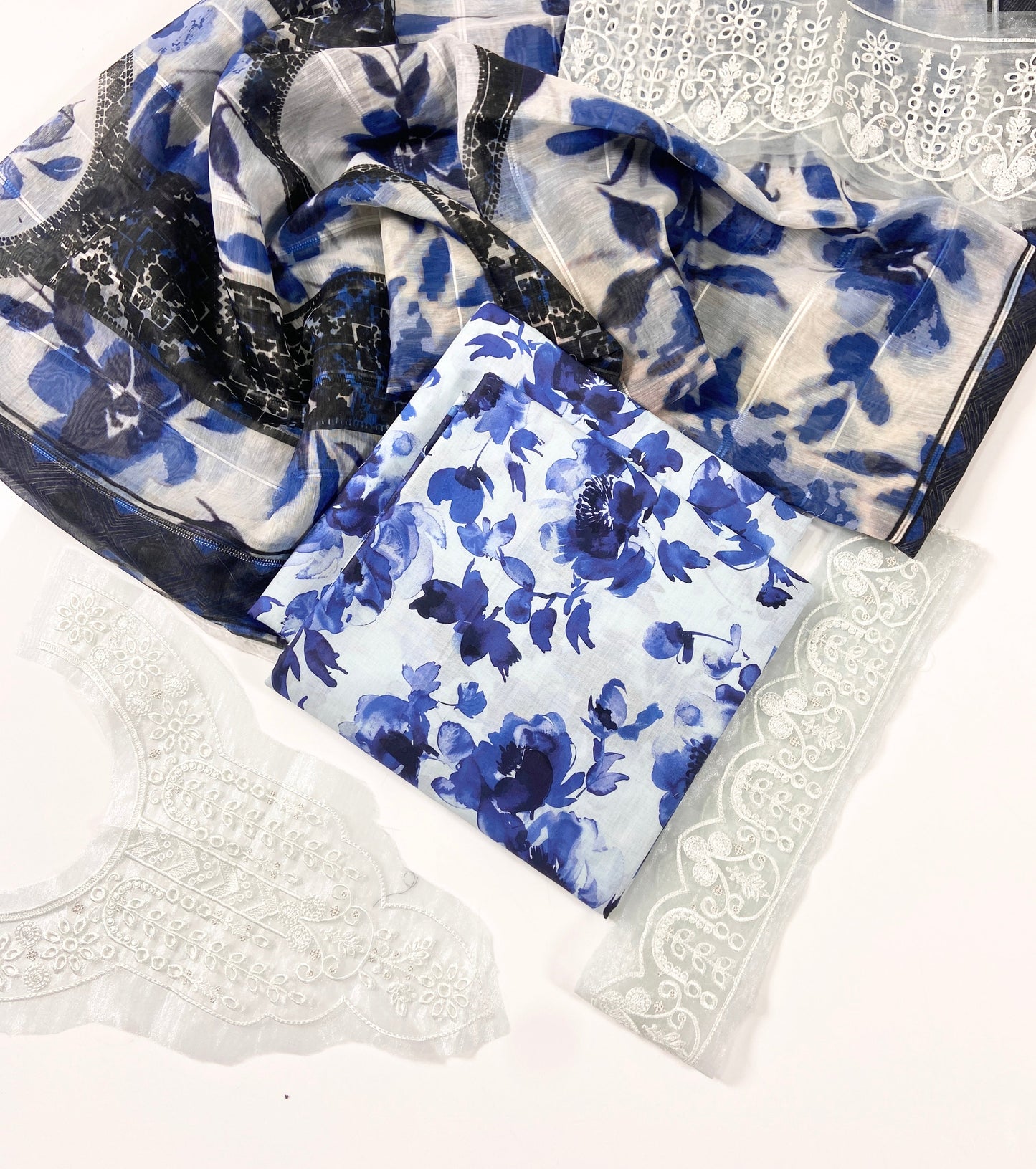 Baroque By Anaya Noor Embroidered 3PC