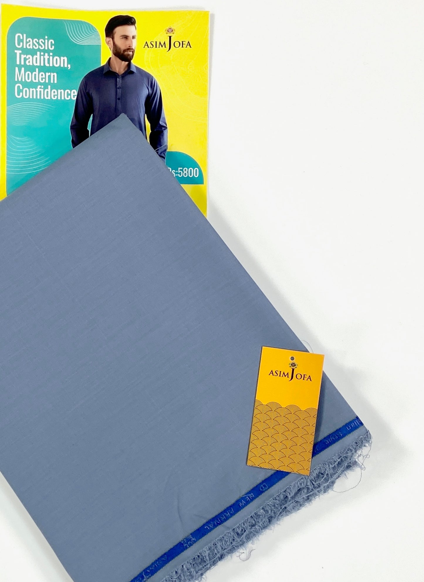 Asim Jofa Wash & Wear – Men’s Unstitched Suit