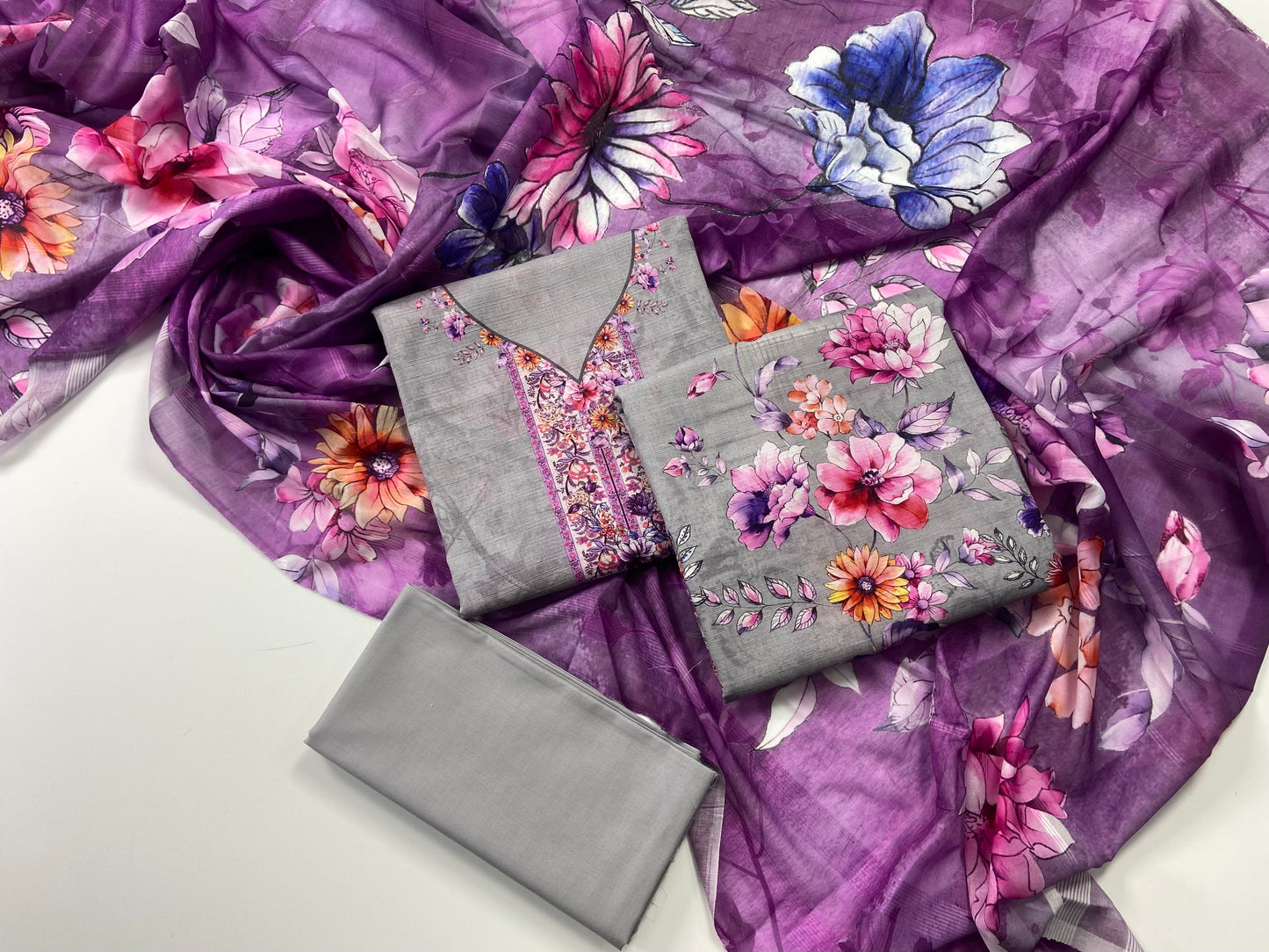Zarva By Anaya Noor Printed 3-PC