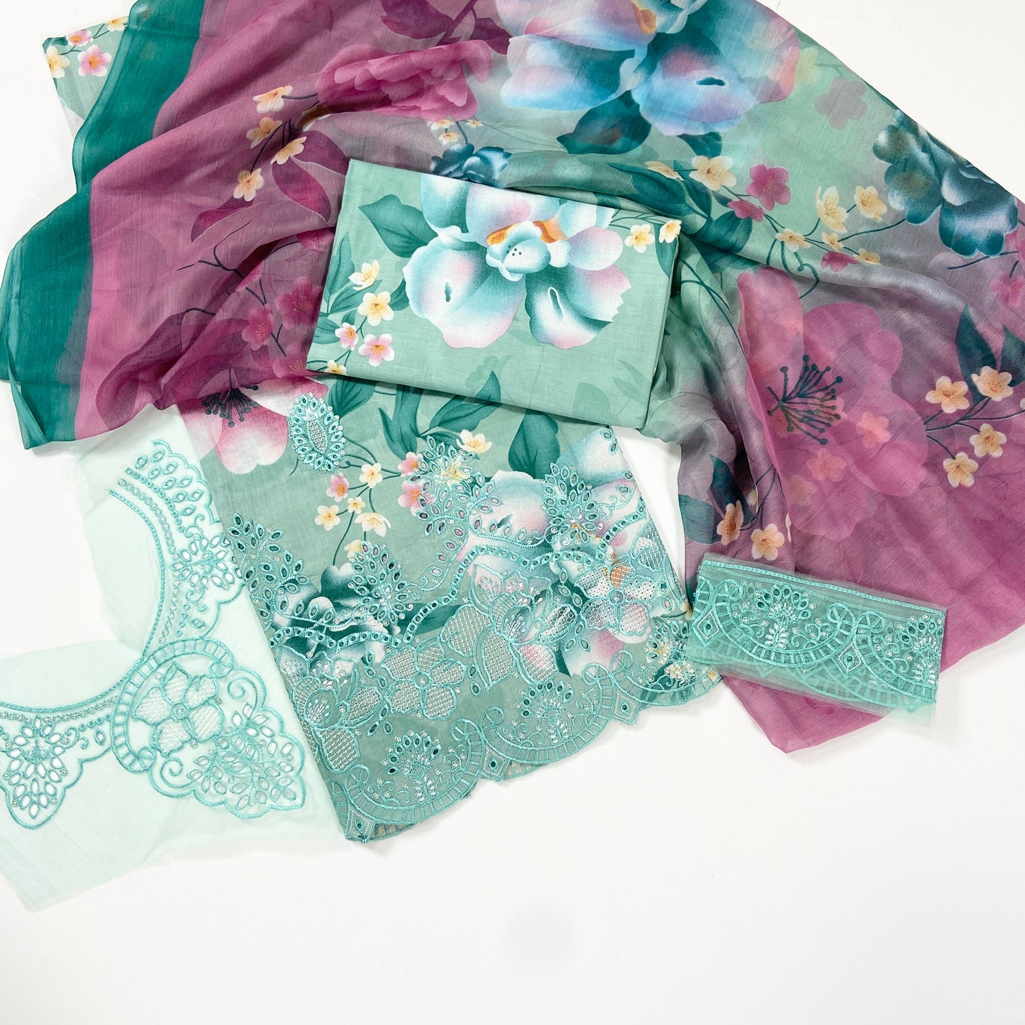 Iznik Emb Luxury Lawn-3PC