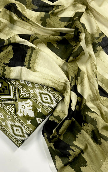 Abrish Exclusive Morroco Khaddar 3PC