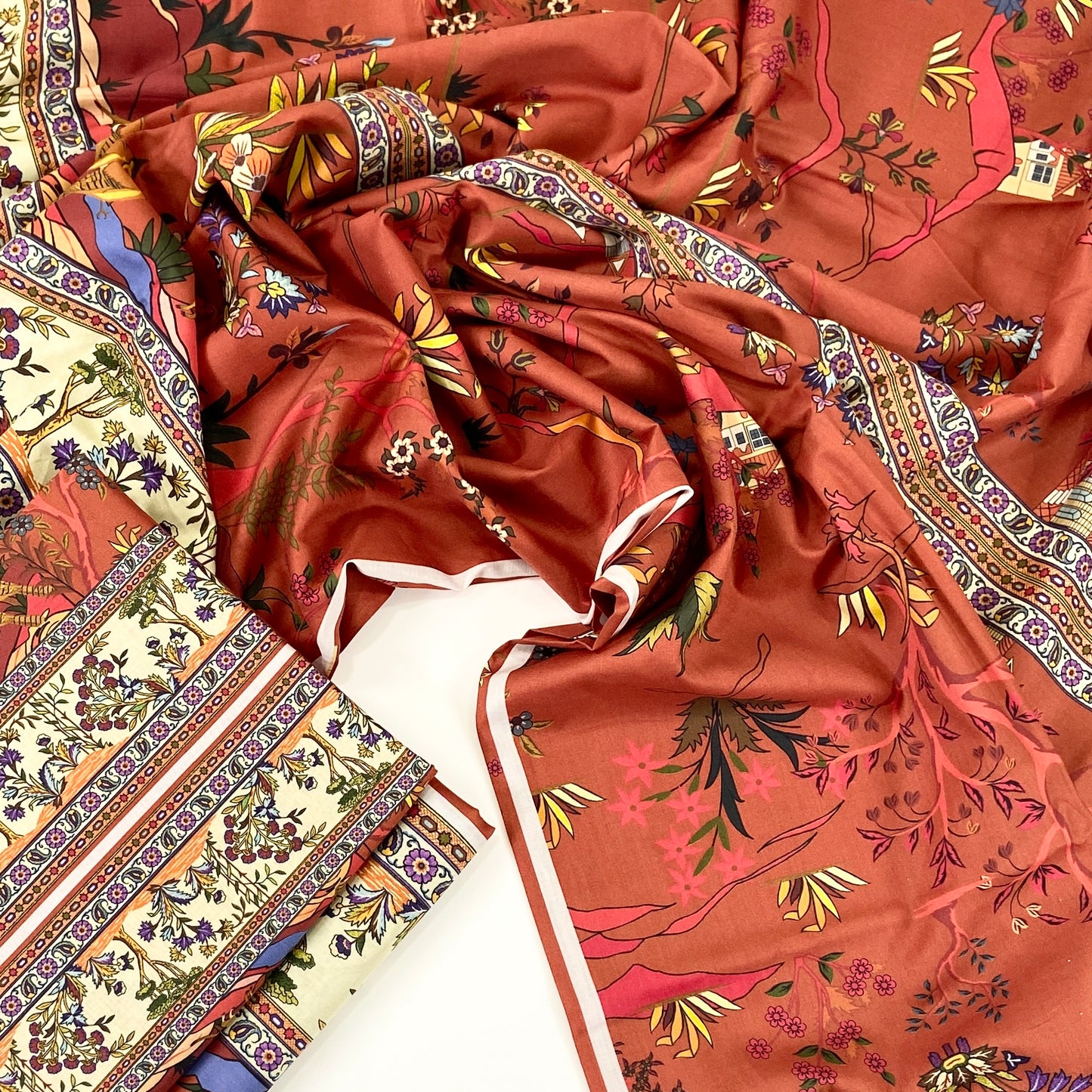 Anaya Noor Co-Ard Set Shirt & Trouser 2PC