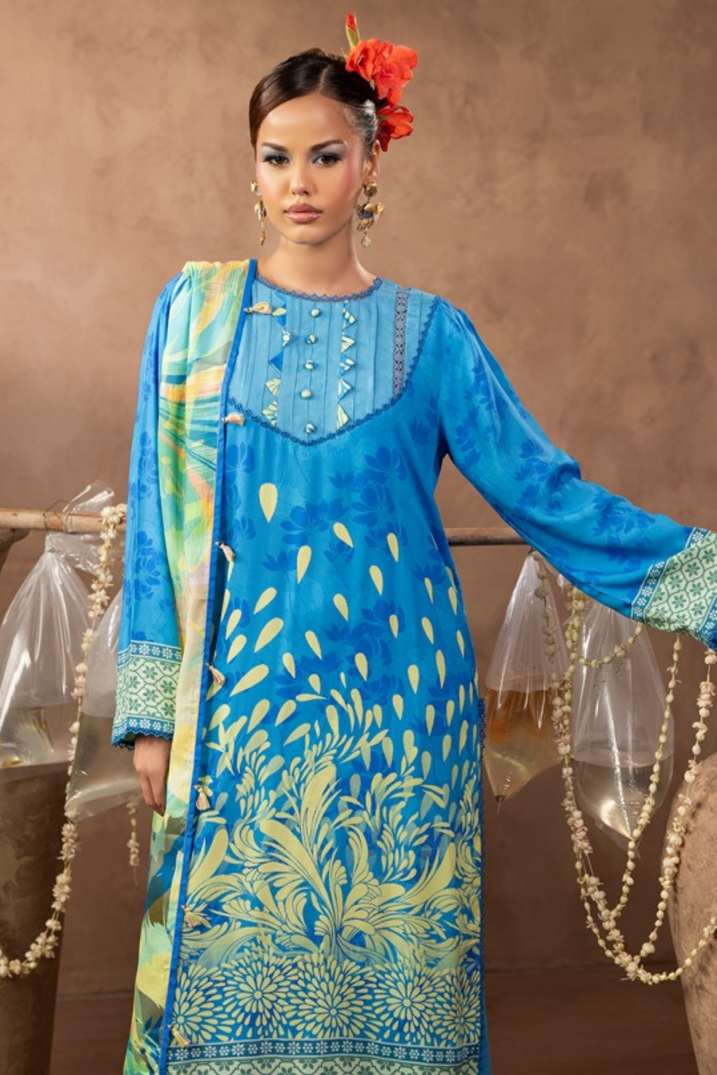 Paltar Premium Marina Printed 3PC