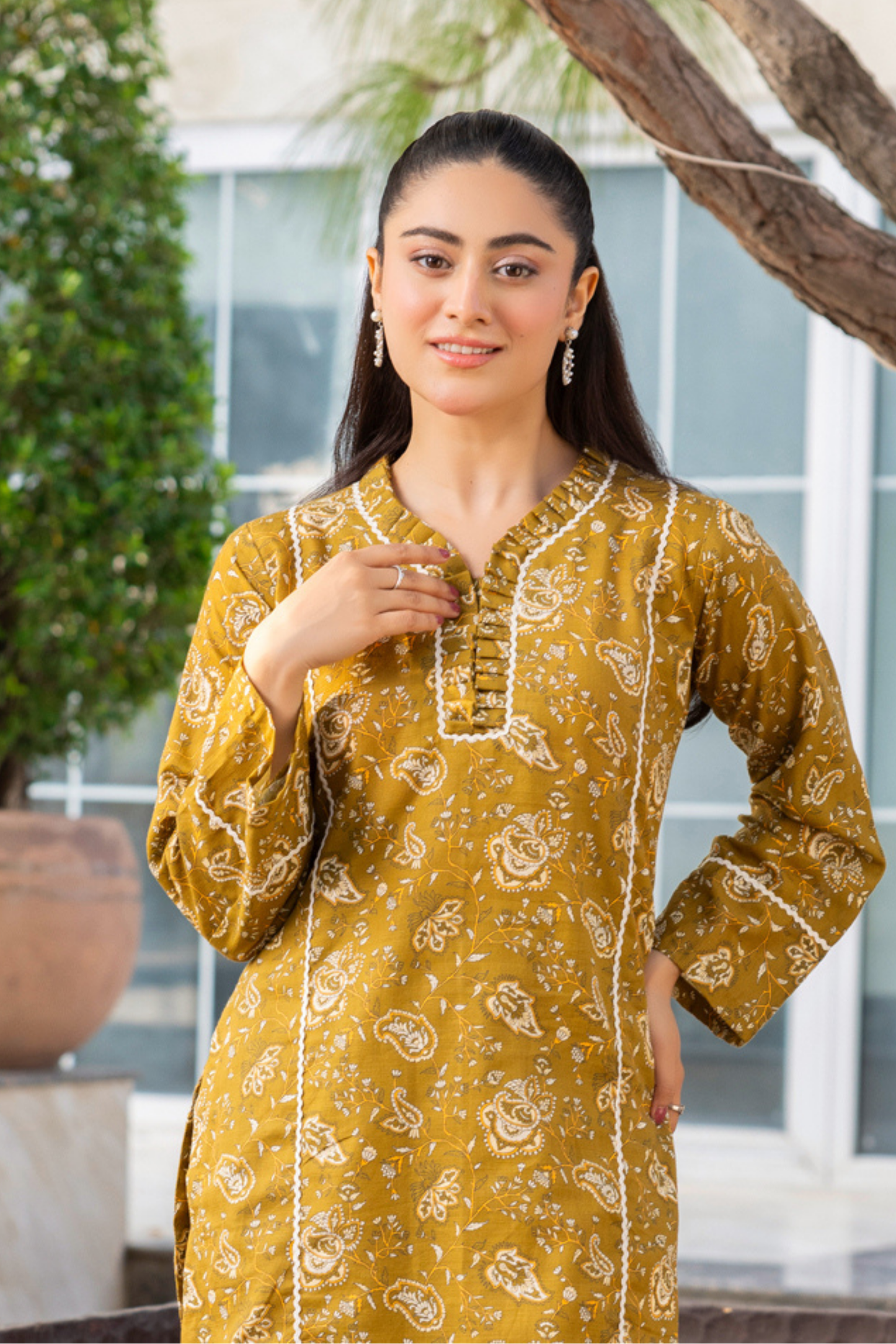 Raabi Digital Printed Khaddar 2PC
