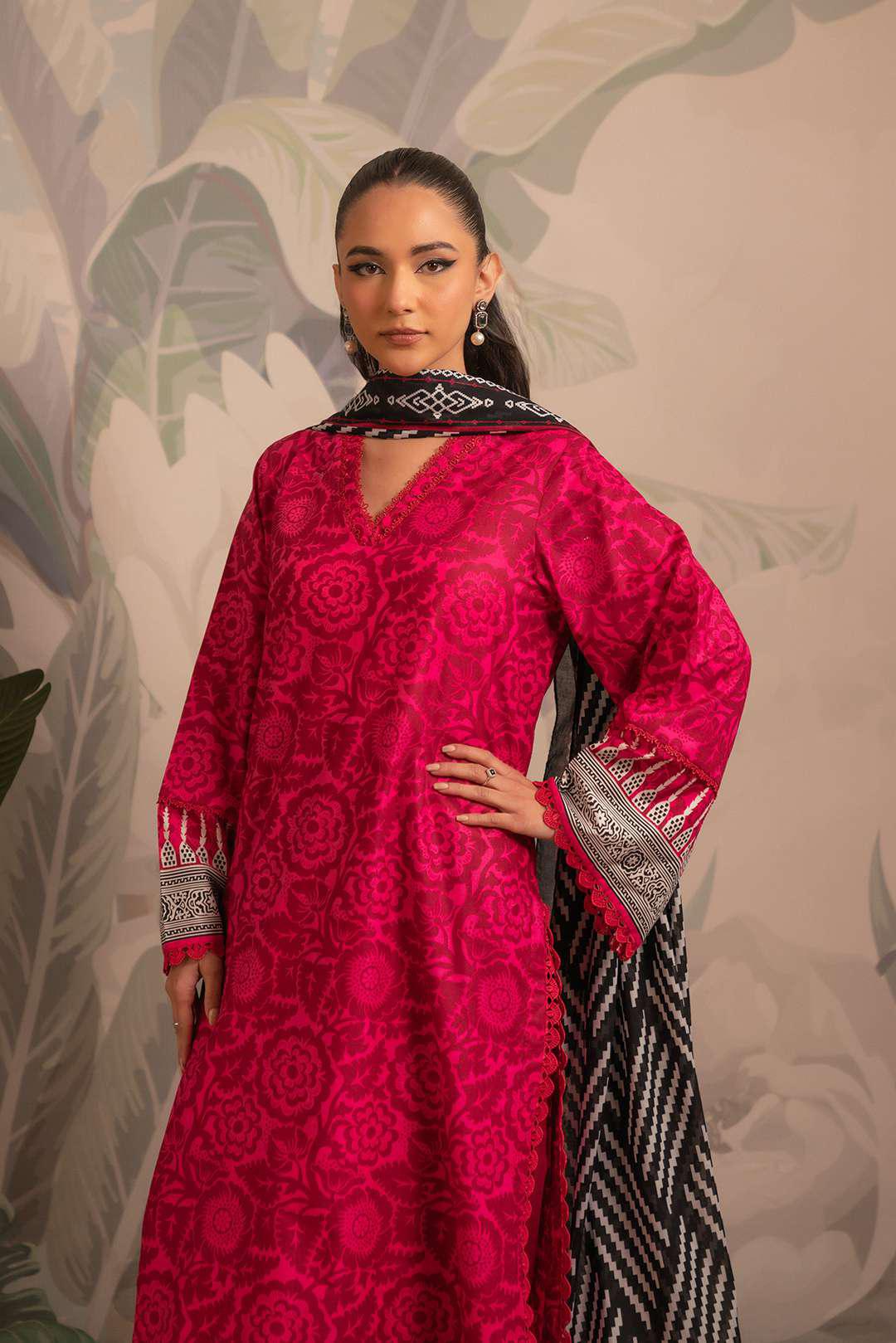 Beyond East Printed Lawn 3-PC