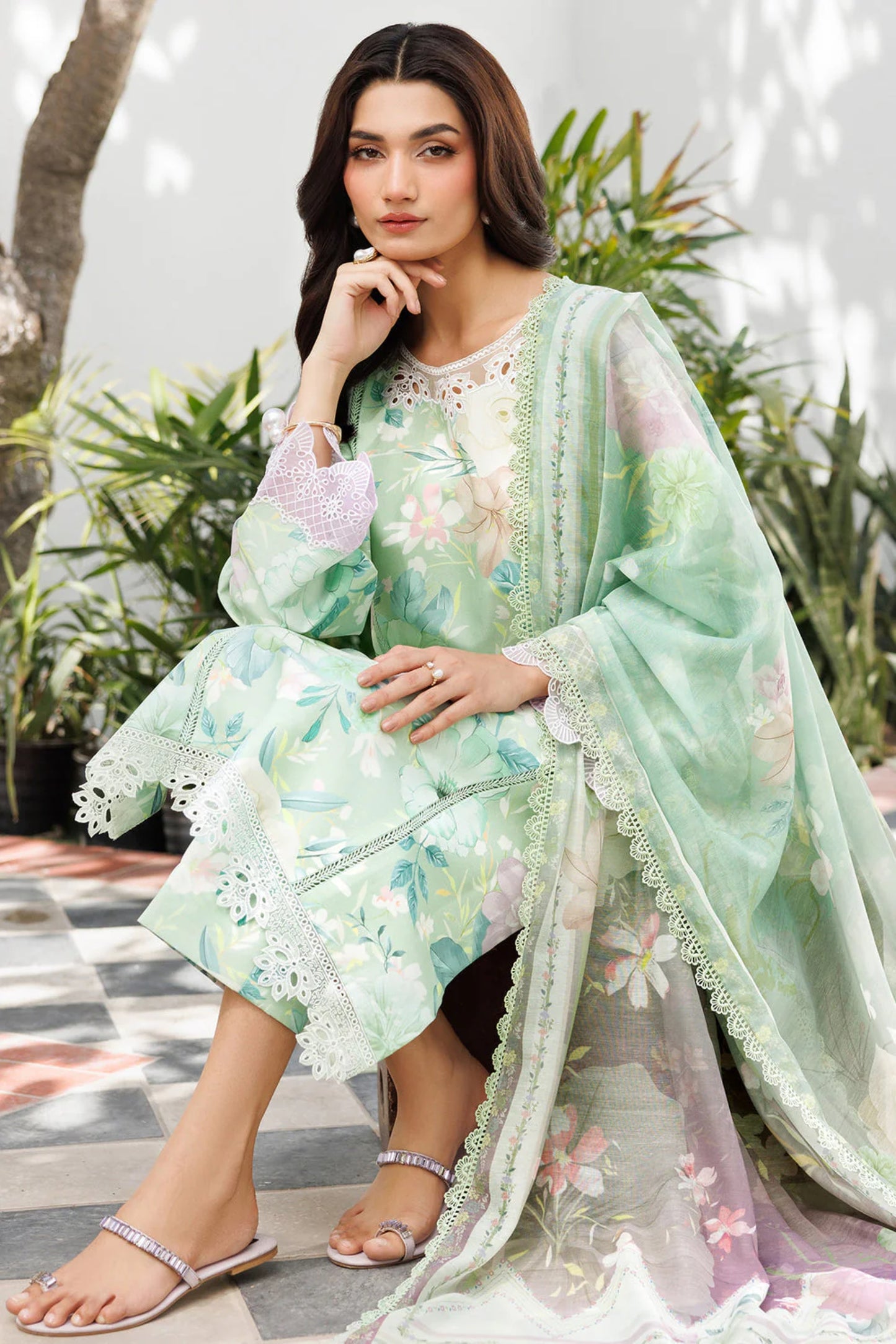 Baroque Bana Dora Printed Linen 3PC