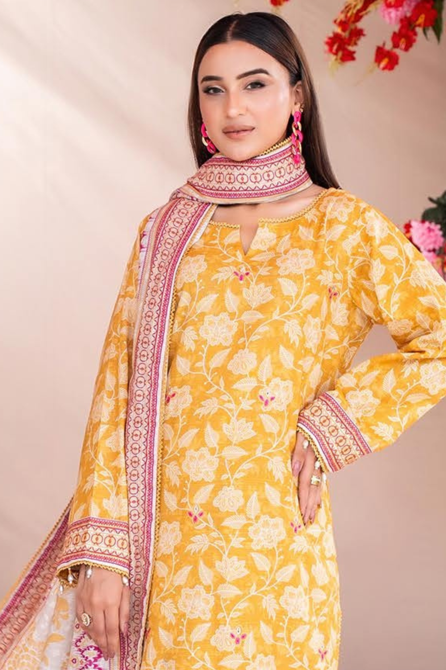 Zesh Airjet Full Embroidered Khaddar 3PC